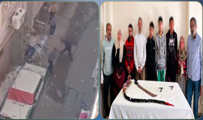 كشف ملابسات واقعة بلطجة بالبحيرة.. مشاجرة بسبب خلاف على شقة تنتهي بإصابة شخص وضبط المتهمين